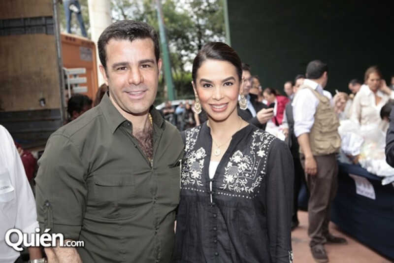 Eduardo Capetillo y Bibi Gaytán.