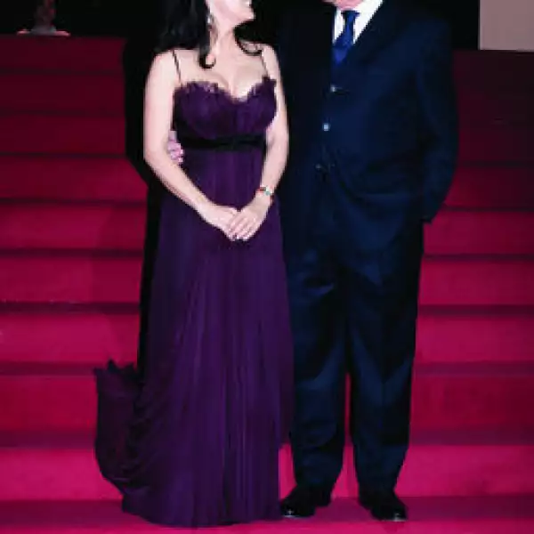 Salma Hayek, Bernard Fornas