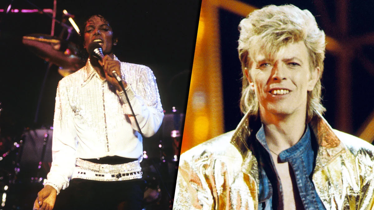 Michael Jackson y David Bowie