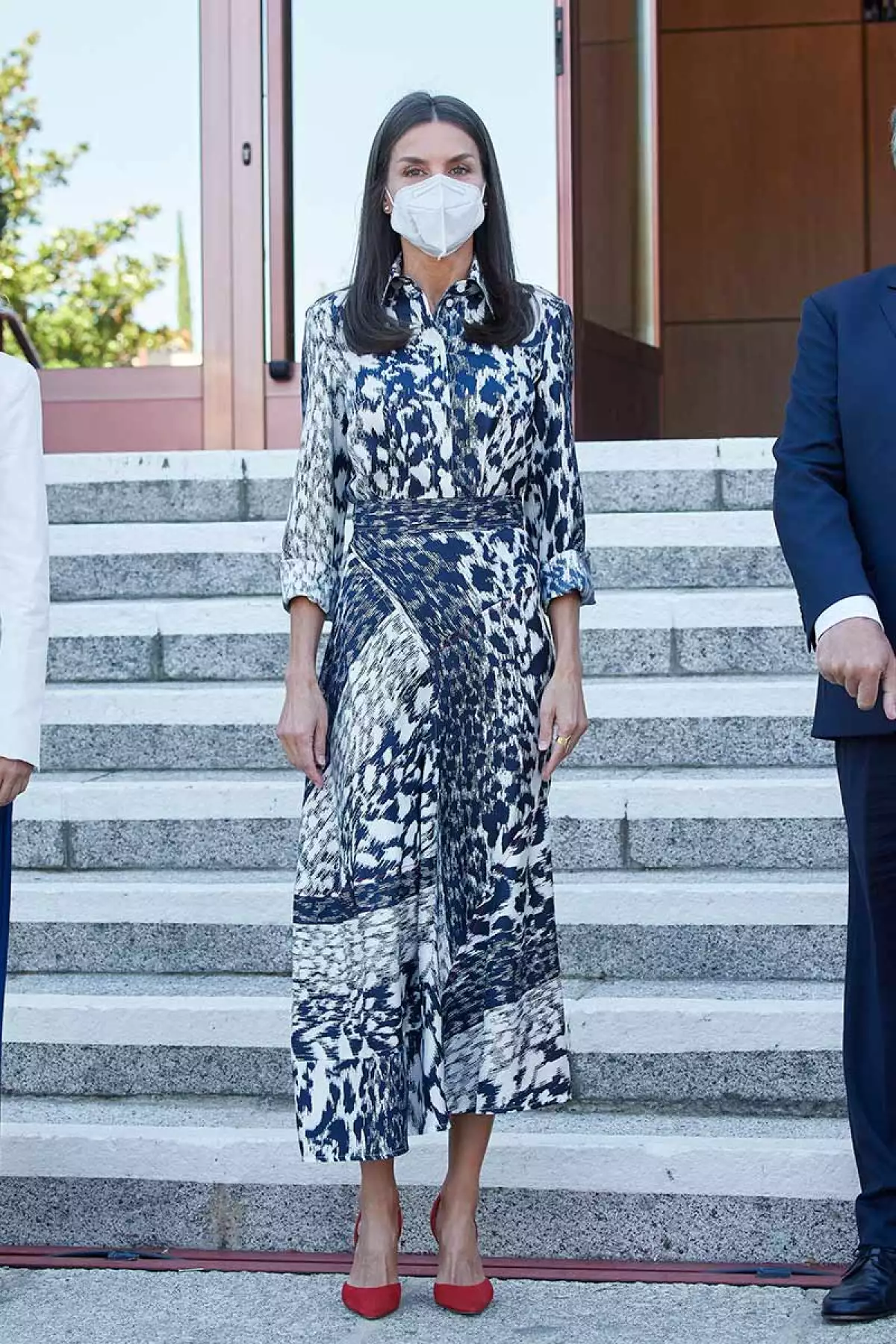 La reina Letizia durante el World Blindness Summit Madrid'21.