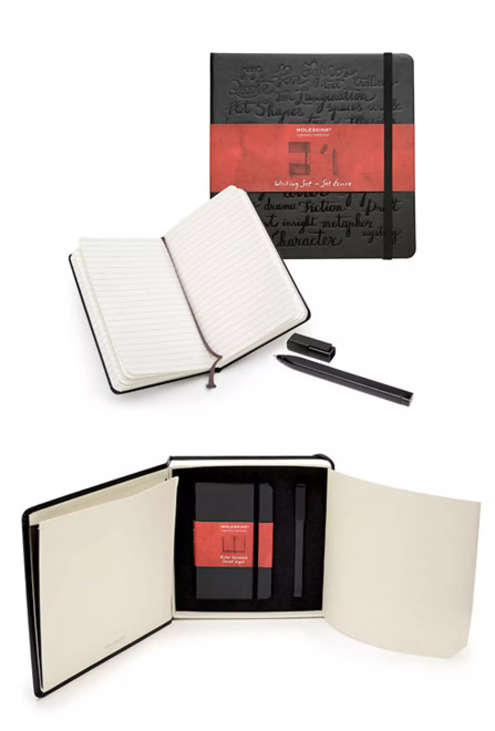 Un kit de `Moleskine´adecuado para cada personalidad.