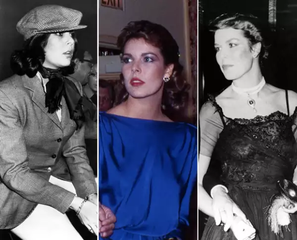 Desde joven se notaba el gusto de Carolina por la moda.