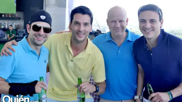 Rudy, Memo Basauri, Mauricio Salázar y Ary Arreola