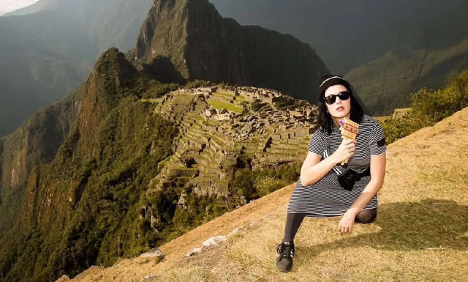 Machu Picchu girl! Kay Perry disfrutó de unos divertidos días en Perú.