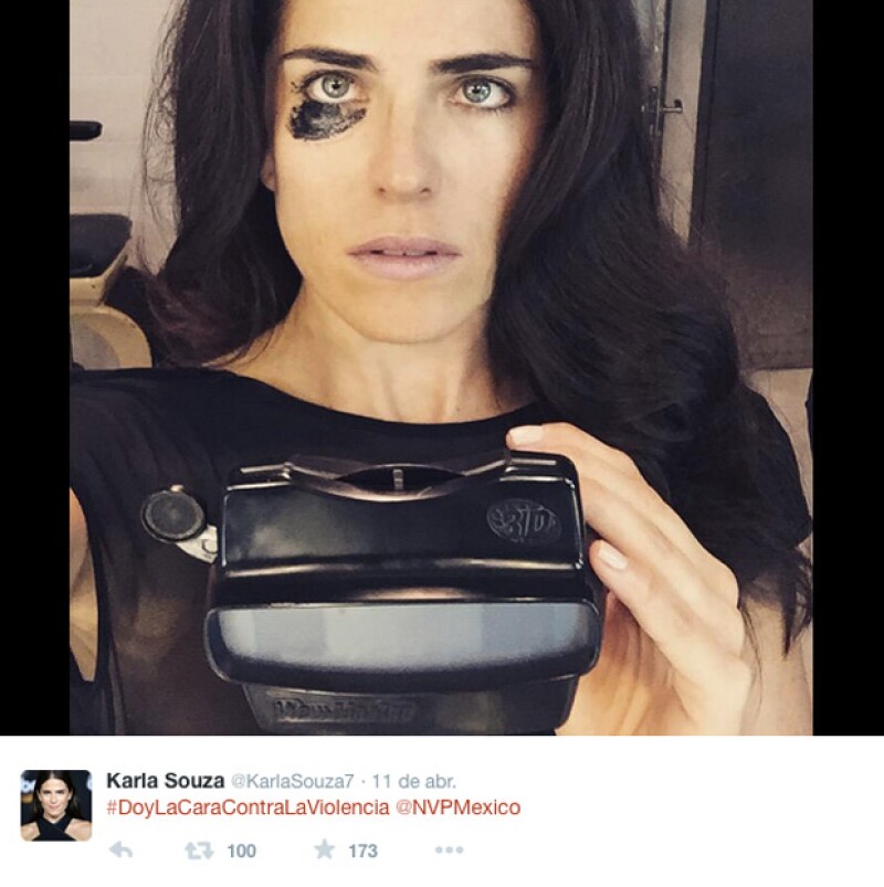 Karla Souza, Edith González y Danna Paola han sido las famosas más representativas en encabezar las publicaciones en Twitter.