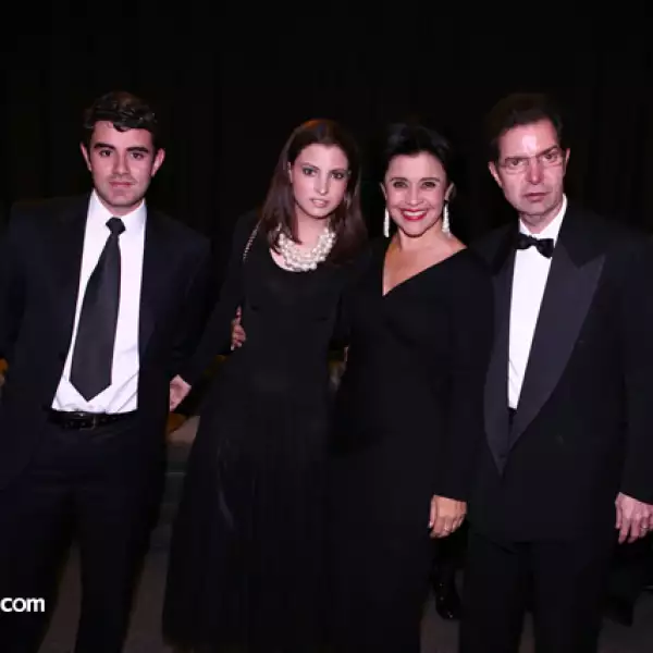 Fernando, Maite, Sara y Raúl Baillères