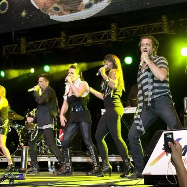 OV7 también se presentó en el Palacio de los Deportes.