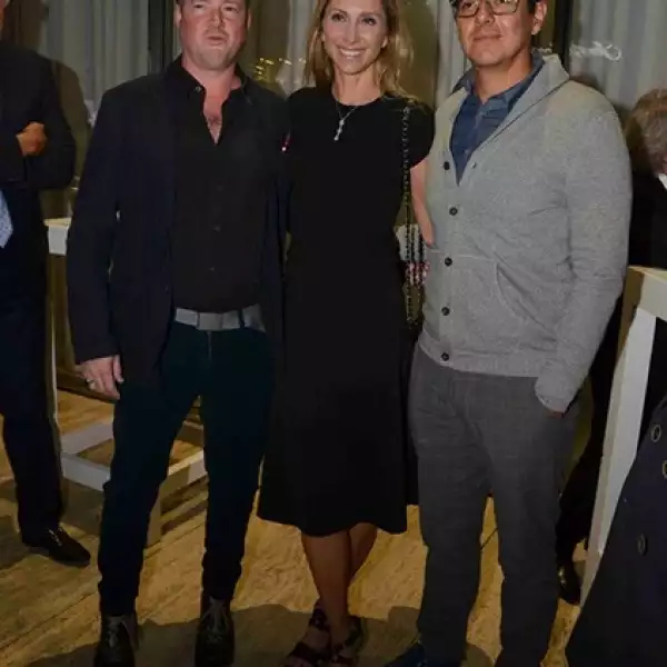 Jeremy Green,Francoise Lavartu y Armando Huerta.