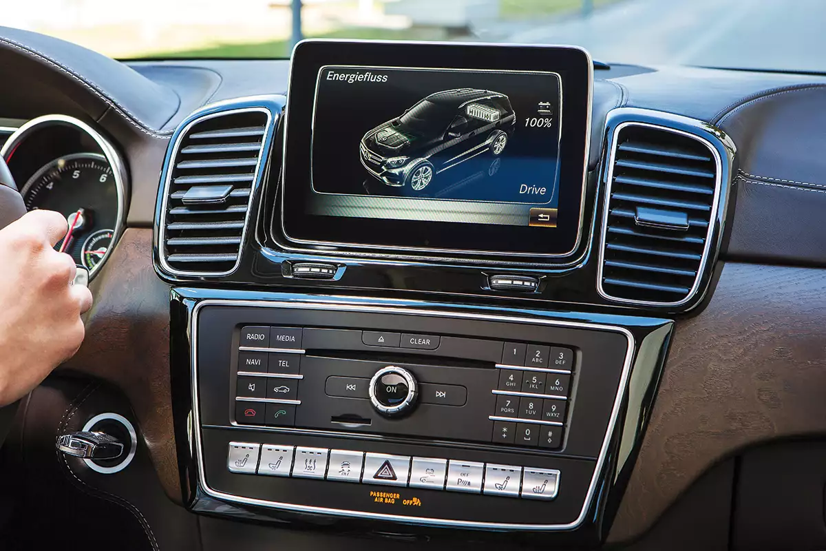 Mercedes Benz interior