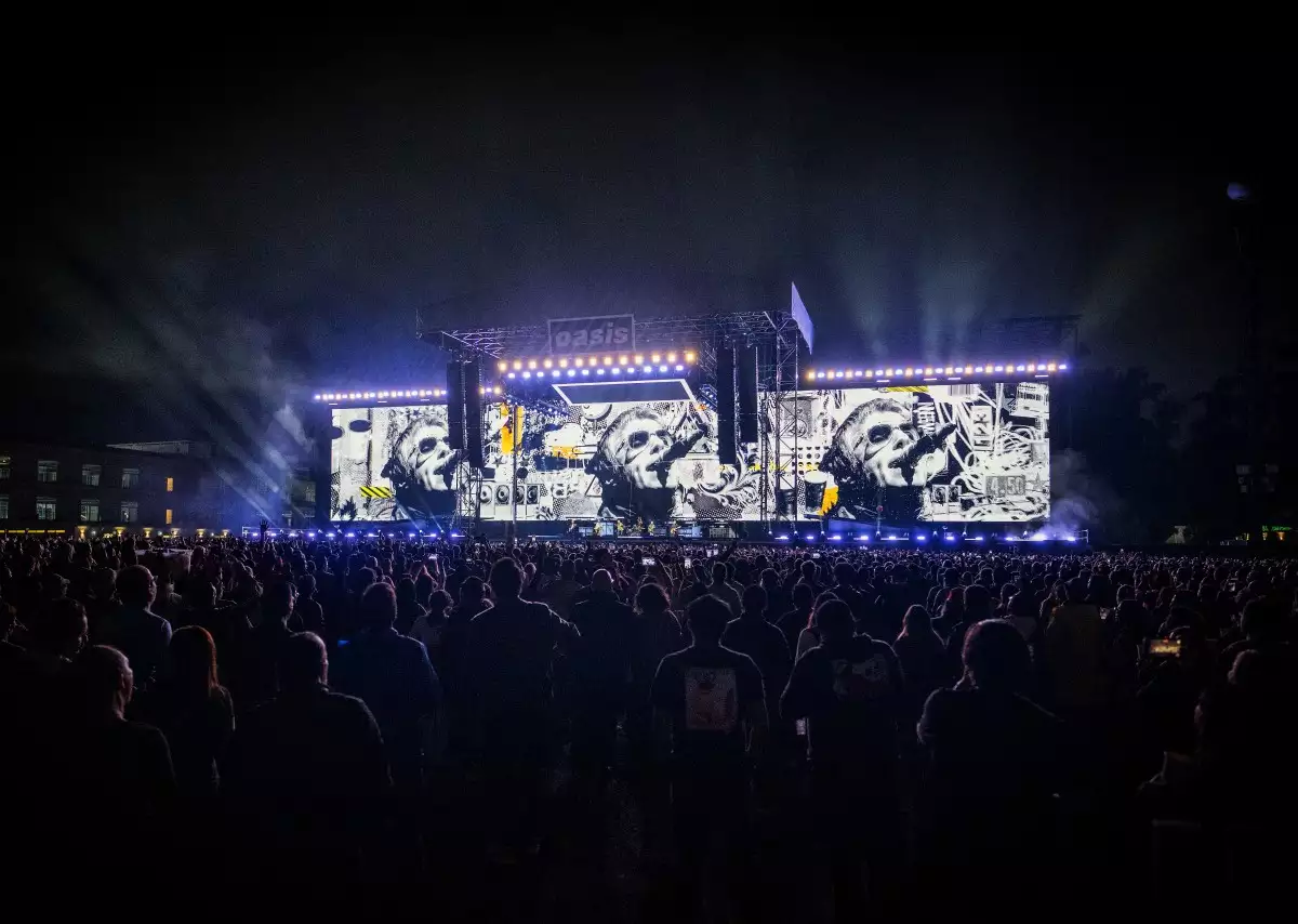 Foto del escenario de Oasis en CDMX.