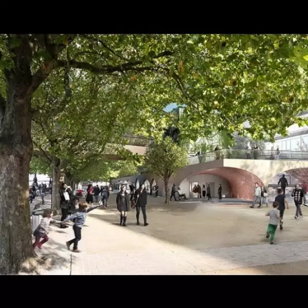 londres tamesis puente jardin