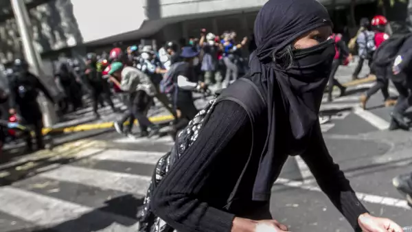 Protesta por el asesinato de Giovanni López