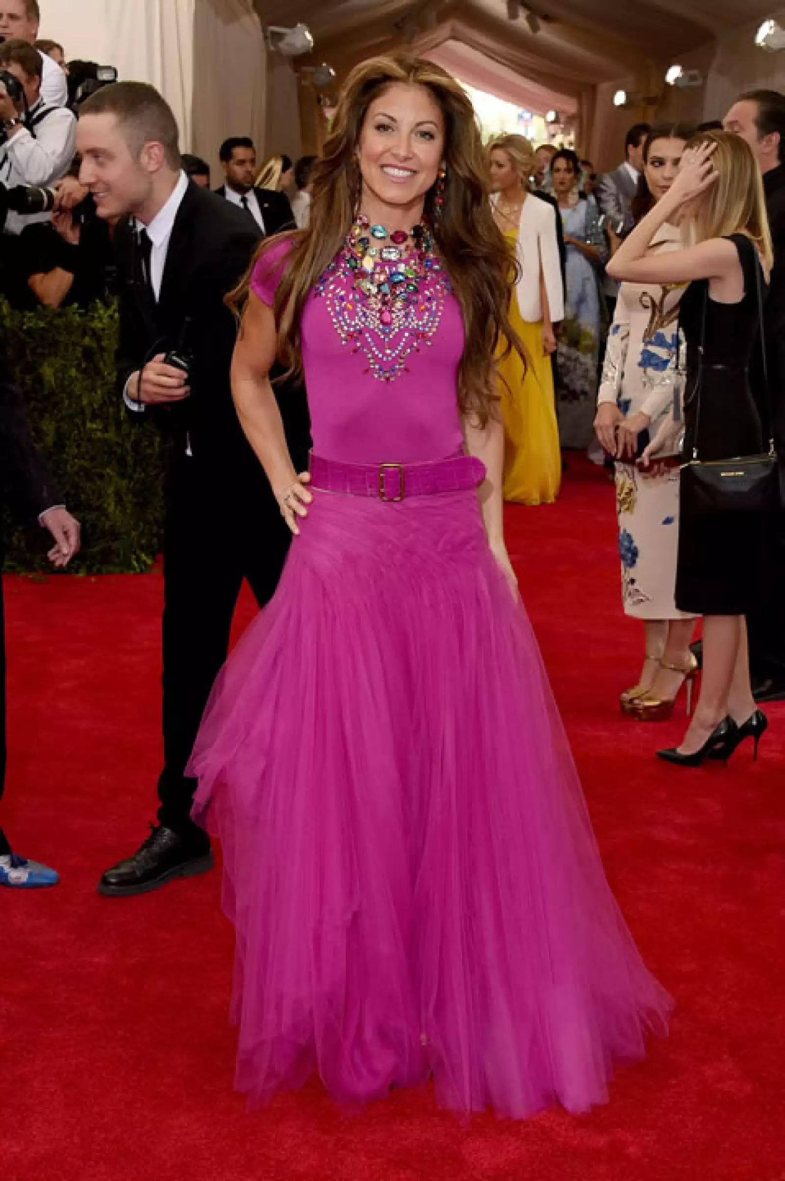 Dylan Lauren en Ralph Lauren.