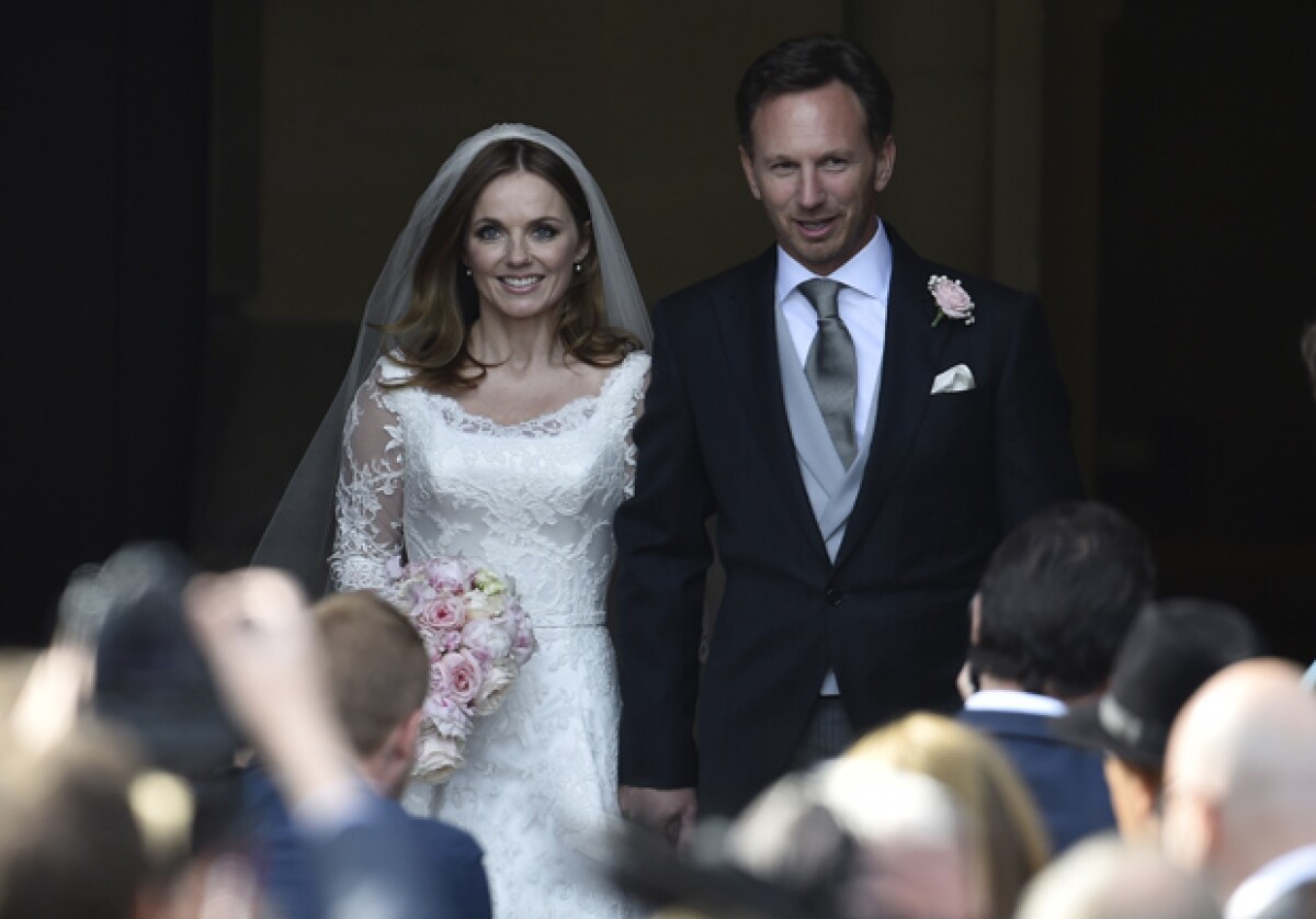 La boda de la ex Spice Girl Geri Halliwell y Christian Horner