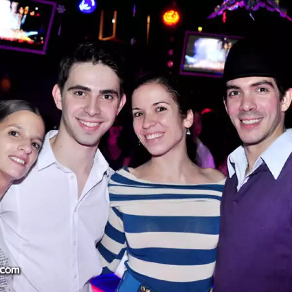 Anissa Curbelo,Luis Martínez,Olivia Quintana y Adrián Barrero