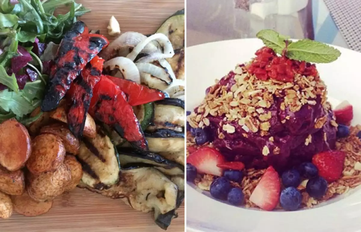 Bridget también comparte fotos de su alimentación, en la que destaca que es vegetariana.