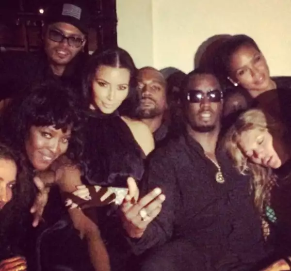 Puff Daddy dio cuenta en su Instagram de cómo convivieron varios de los famosos invitados a la fiesta en la isla.