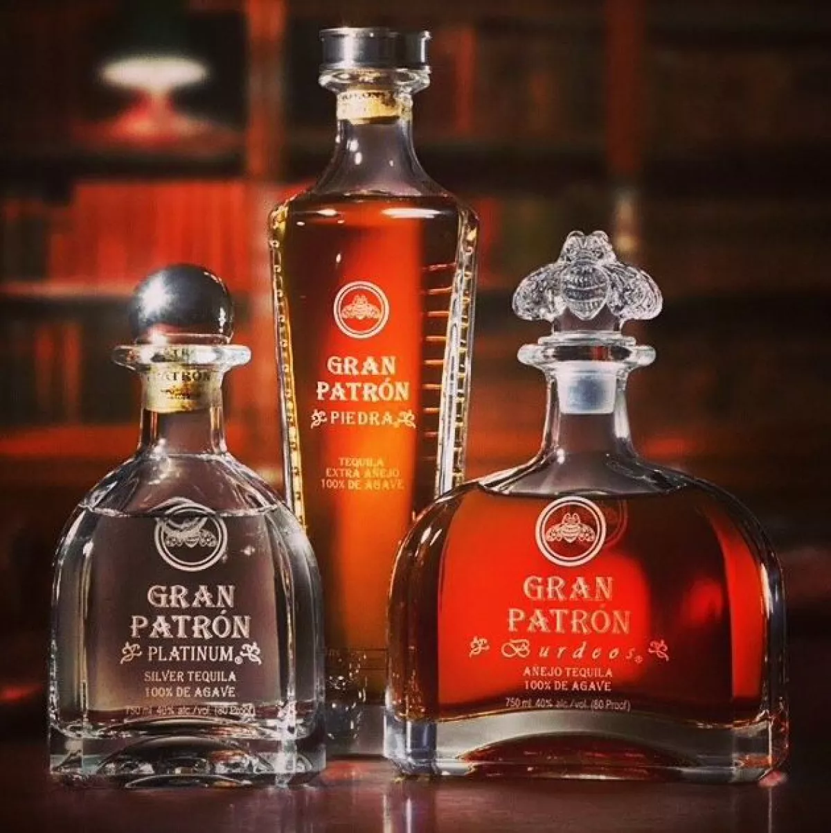 Tres tequilas de lujo integran la línea Gran Patrón 