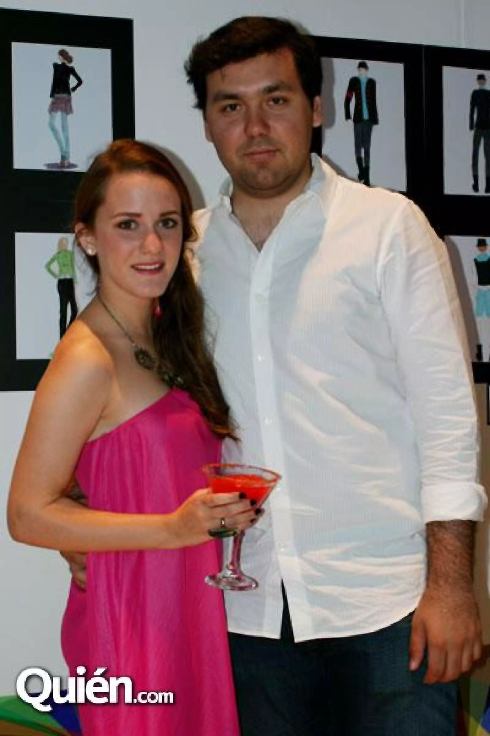 Carla Gonza%u0301lez y Mario Pen%u0303a