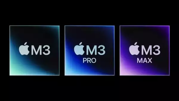 Apple presenta chipsets serie M3 