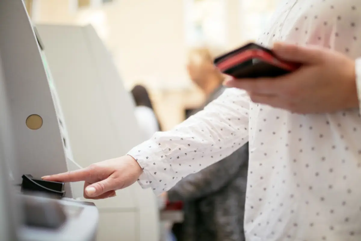 Fingerprint recognition on ATM