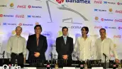 Benny en la presentación del Auditorio Banamex