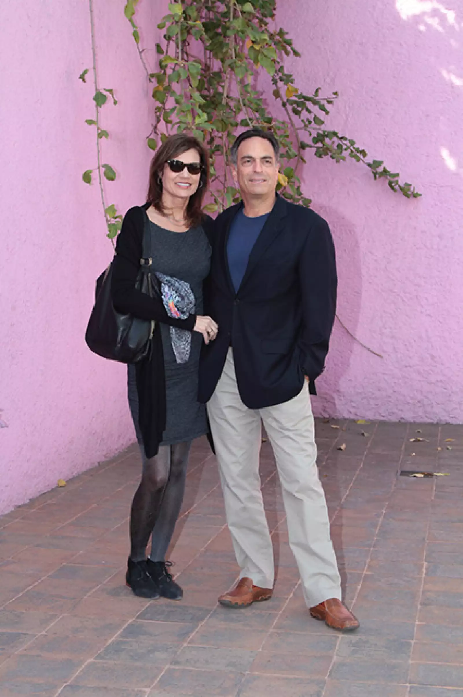 Cindy Bermant Principal de Garcin Media Group of Museum of Contemporary Art en Santa Barbara y Andrew Bermant
