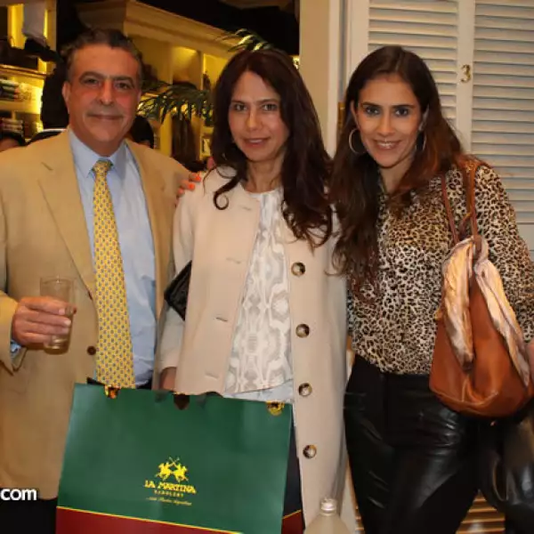 Alfredo, Carmen y Lorena Morayta