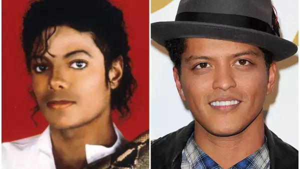 Michael Jackson y Bruno Mars