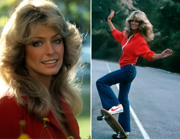 El corte de pelo de Farrah Fawcett fue el más copiado de la época.