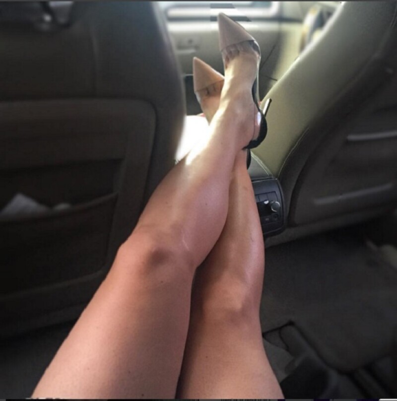Fue esta fotografía con la que causó sensación en Instagram, especialmente porque tomó con bastante relajación el tráfico de la Ciudad de México.