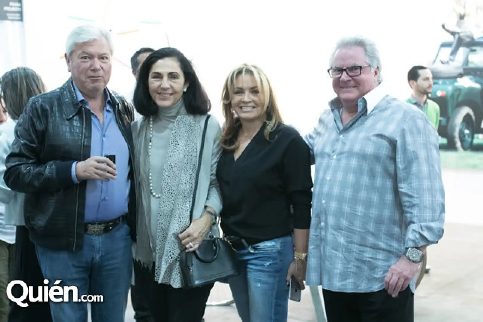 Carlos Hank, Graciela Hank, Rosaura Henkel y Eduardo Henkel