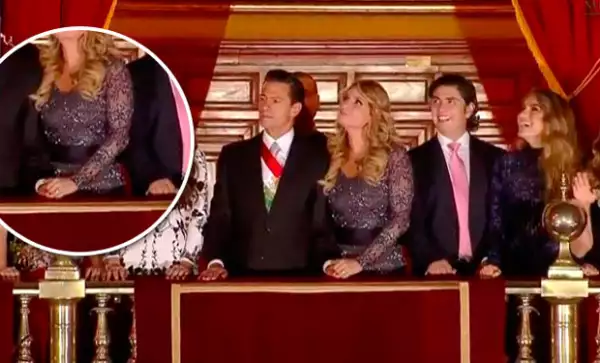 Este fue el detalle que se agregó al vestido de Angélica.