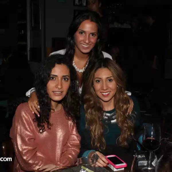 Lucía Álvarez,Karen Sesin y Joselin Jiménez