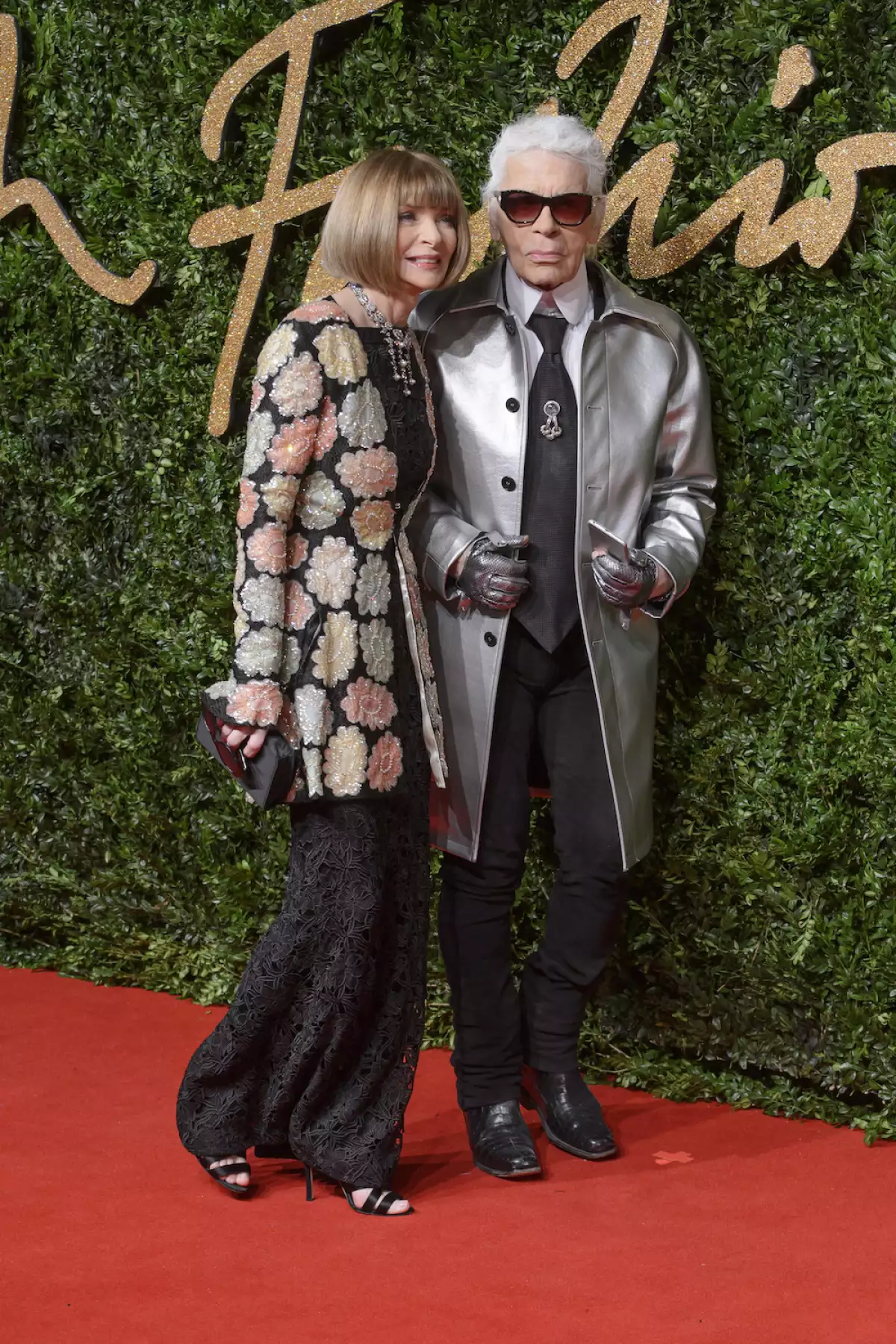 London,,Uk,-,November,23,,2015:,Anna,Wintour,&,Karl