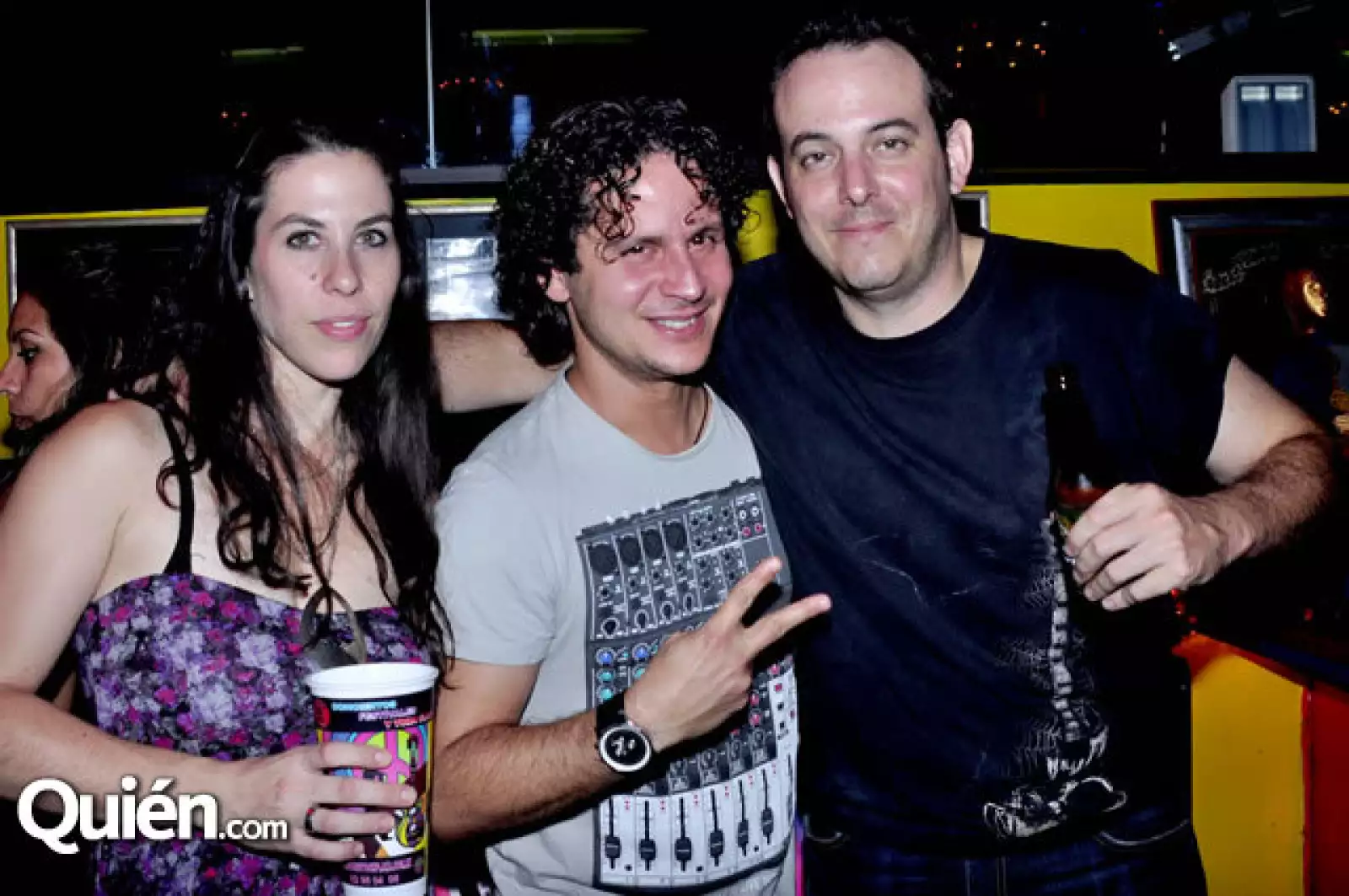 Natalia, Alejandro y Gabriel Cervantes