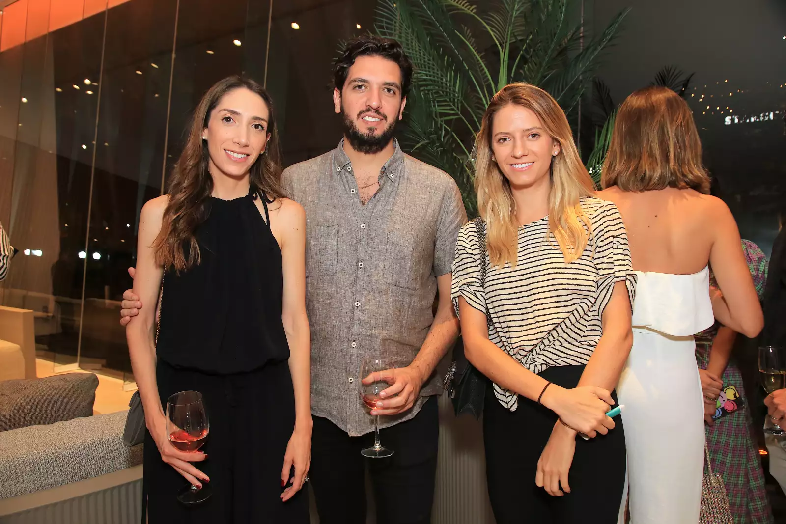 Stephanie Colliers , Sebastia Abdul y Pilar Ocejo