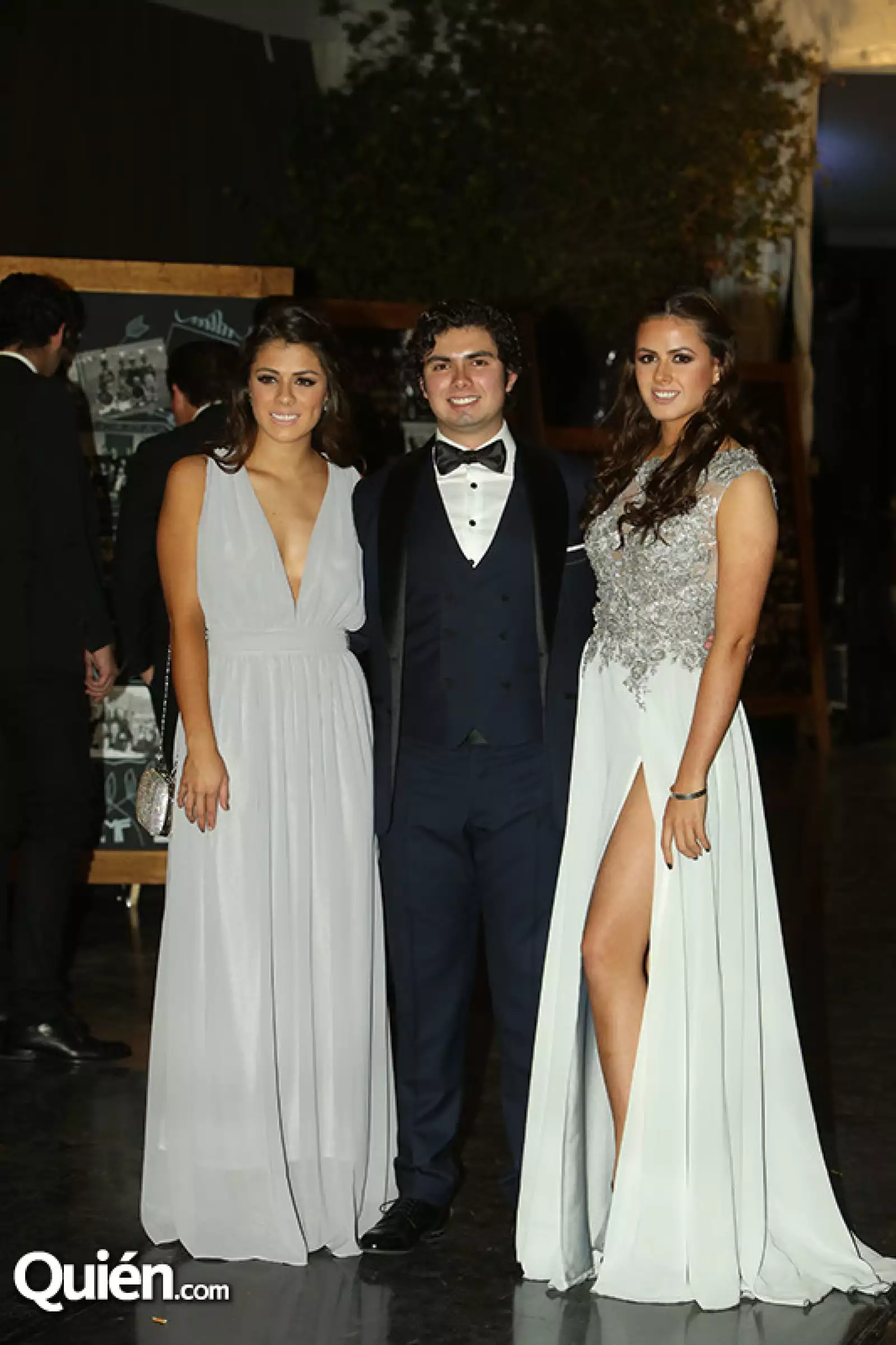 Paulina Peña, Alejandro Peña y Nicole Peña