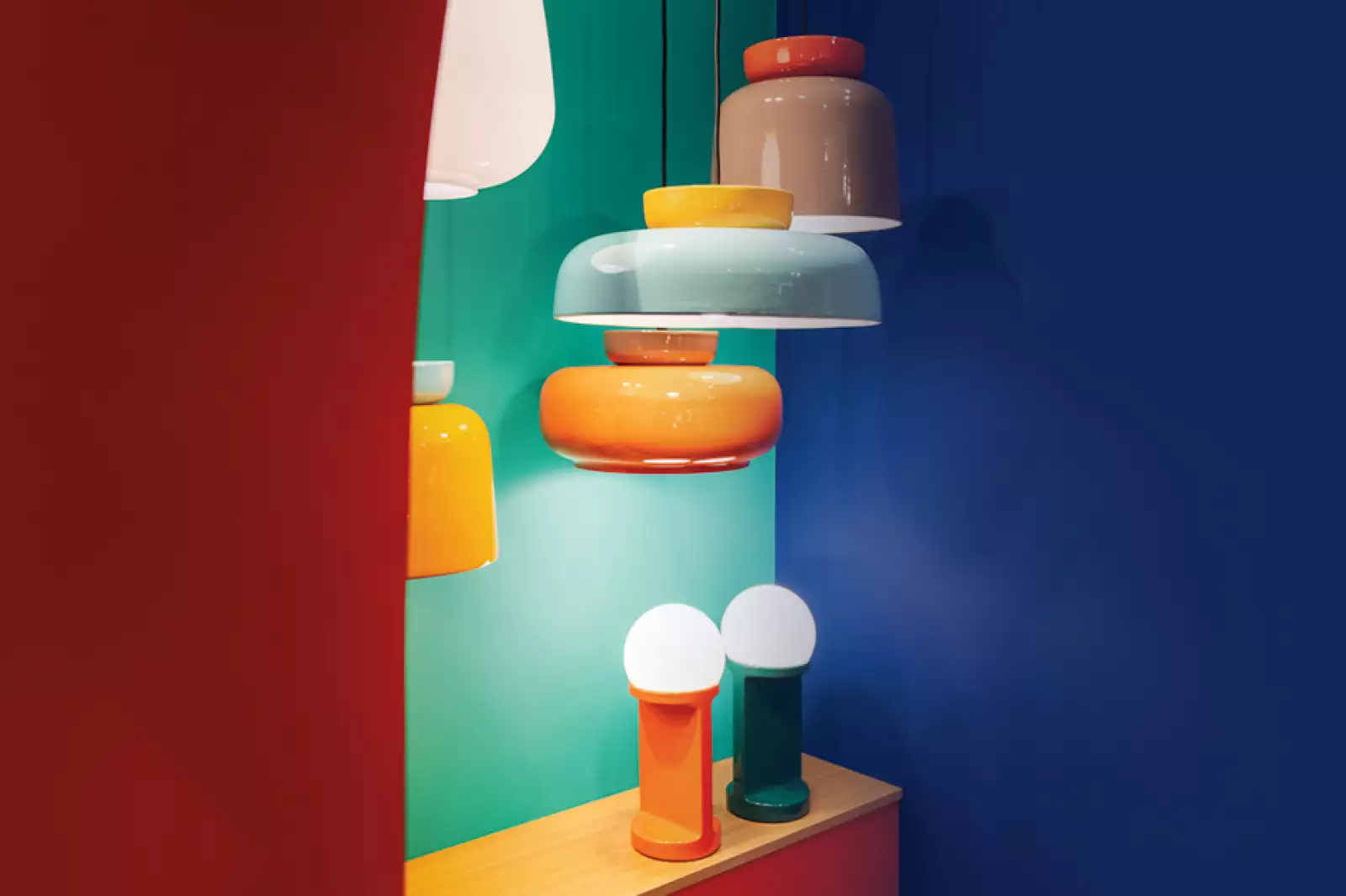 LÁMPARAS EN CERÁMICA DE FERROLUCE 