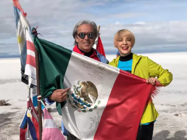 Lorenzo Lazo y Edith González