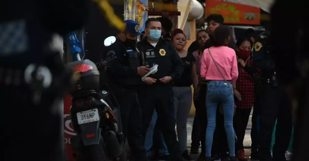 La colonia Morelos, donde se ubica el barrio de Tepito, es uno de los puntos rojos de la CDMX por homicidios y otros delitos que ahí se cometen. 
