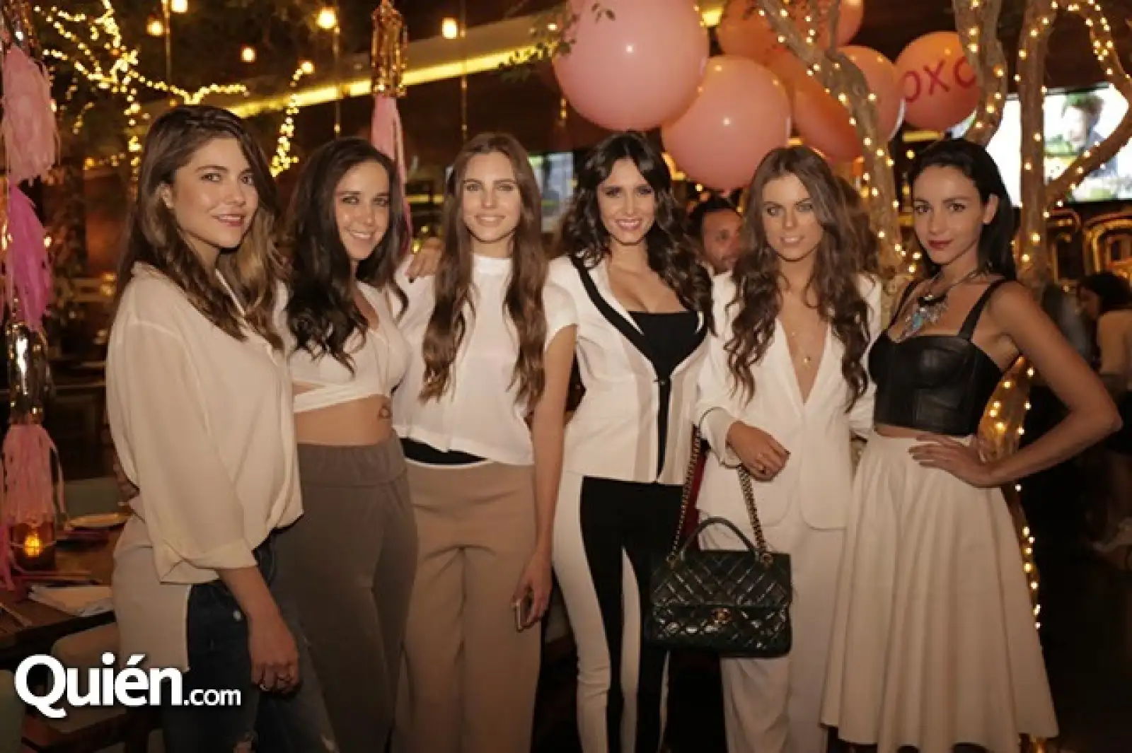 Lety Sahagún,María Luisa Sabau,Macarena Achaga,Bárbara Islas,Yael Sandler y Chantal Torres