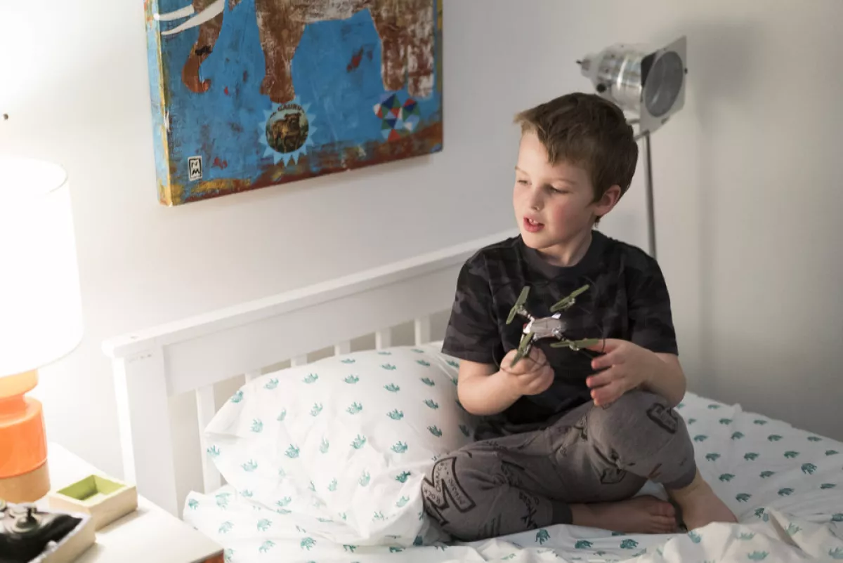 El joven Sheldon Cooper