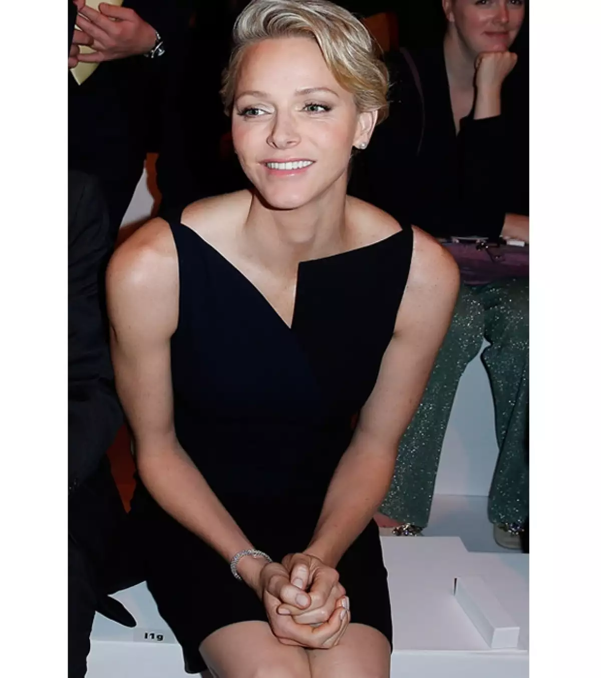 Aunque nuevamente apareció sóla la princesa se mostró entusiasmada.