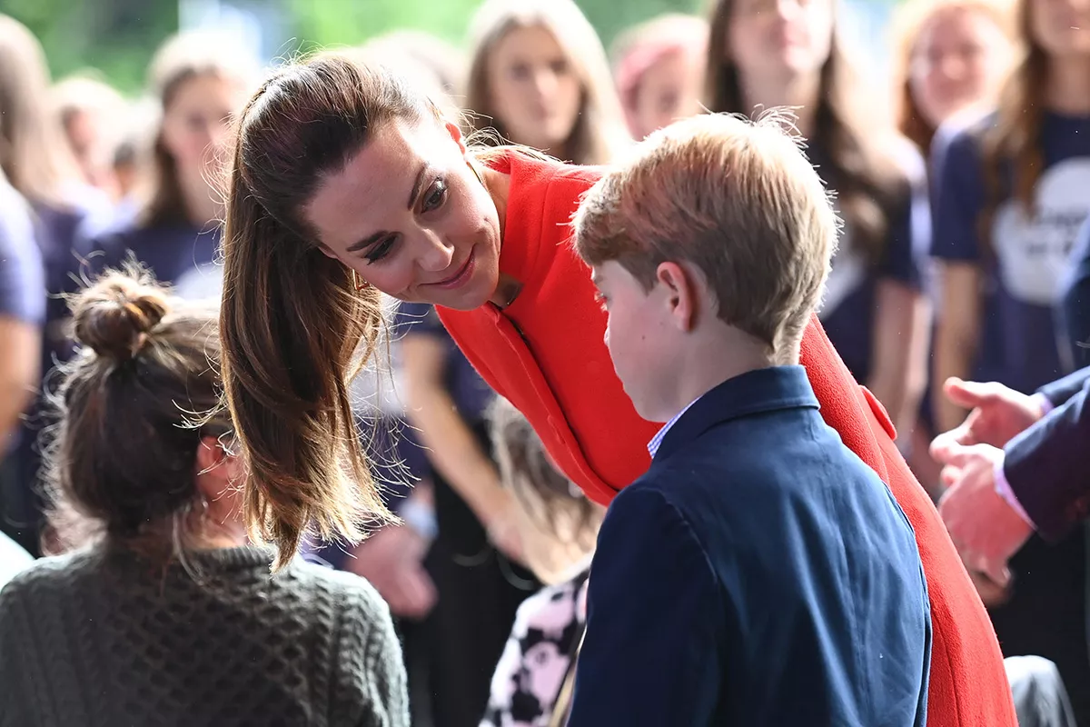 Queen Elizabeth II Platinum Jubilee 2022 - The Duke And Duchess Of Cambridge Visit Wales