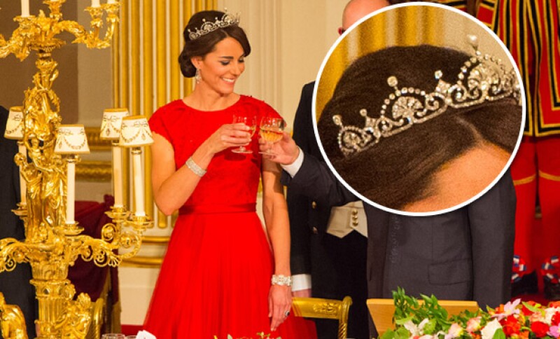 La tiara flor de loto, además de representar a una flor típica de China, le perteneció a la reina madre.
