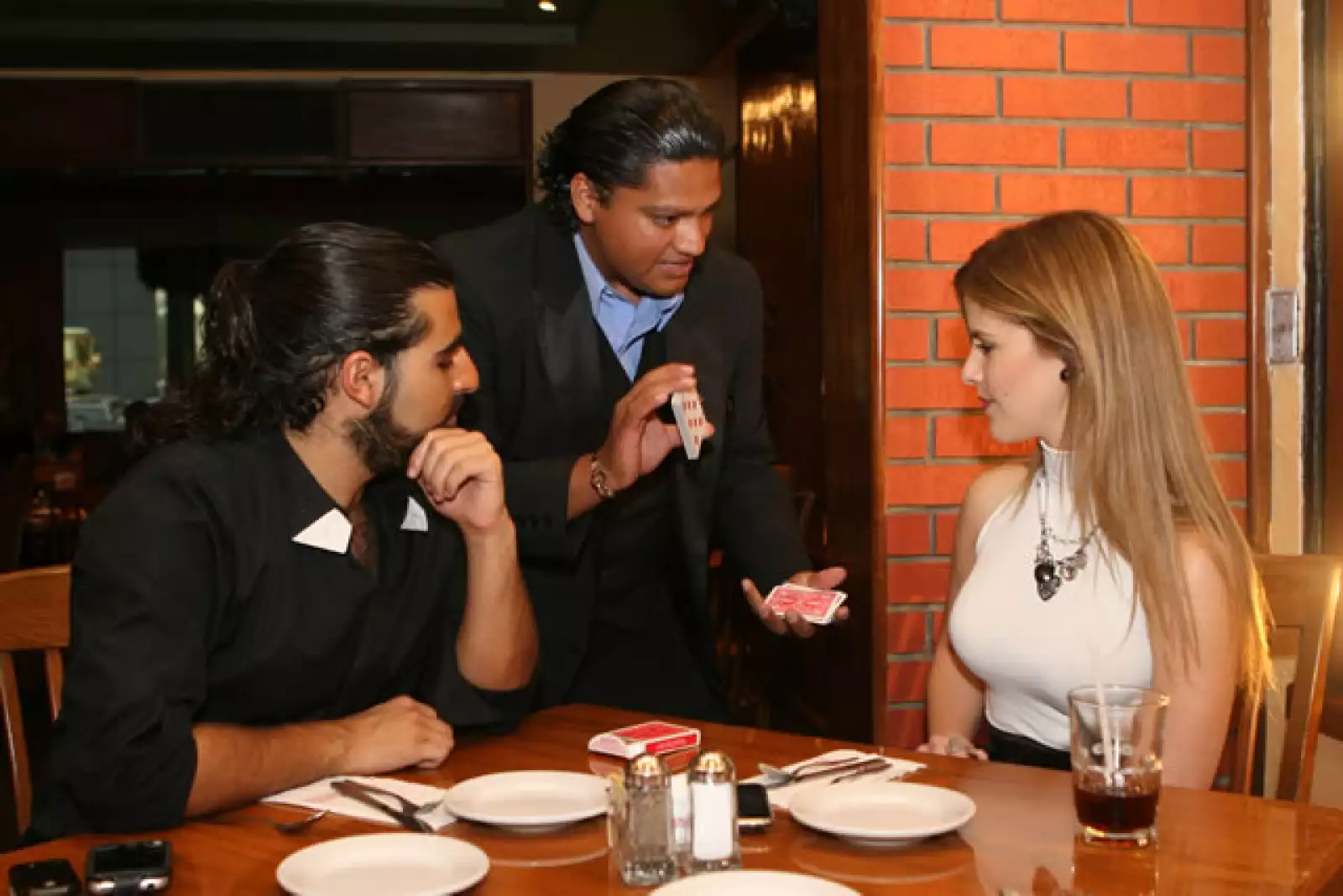 Sergio Gabriel y Pamela Jean.