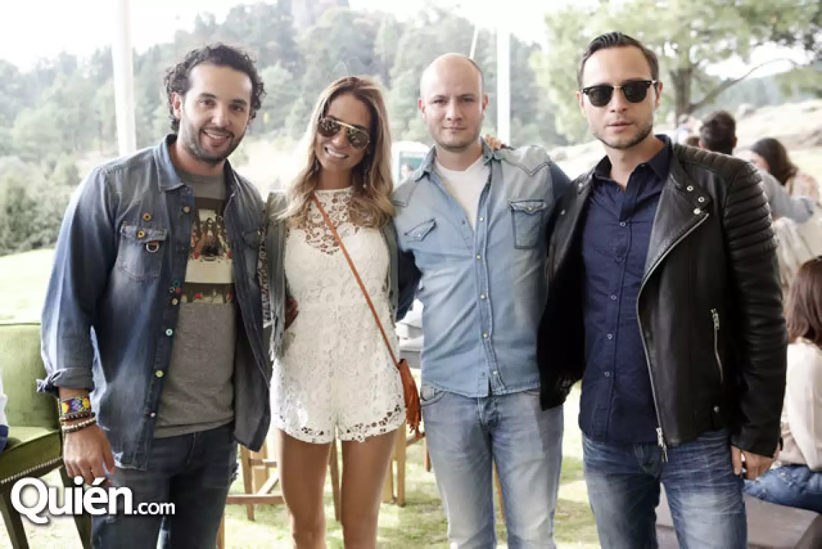 Alejando Gutiérrez, Susy Stevan, Kicho Rivera y Alejandro Perera
