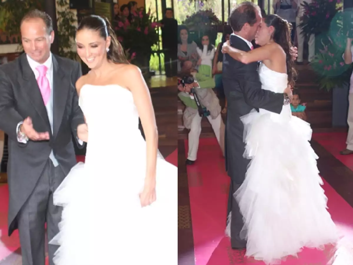 La recepción fue en Valle de Bravo.