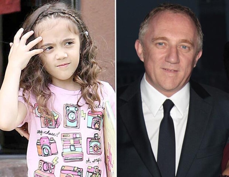 Es evidente el parecido de Valentina Paloma con su papá. La forma de sus ojos, boca y nariz es similar.